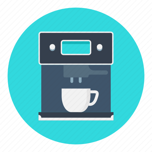 Coffee, coffeemachine, coffeemaker, electric, machine, maker, office icon - Download on Iconfinder