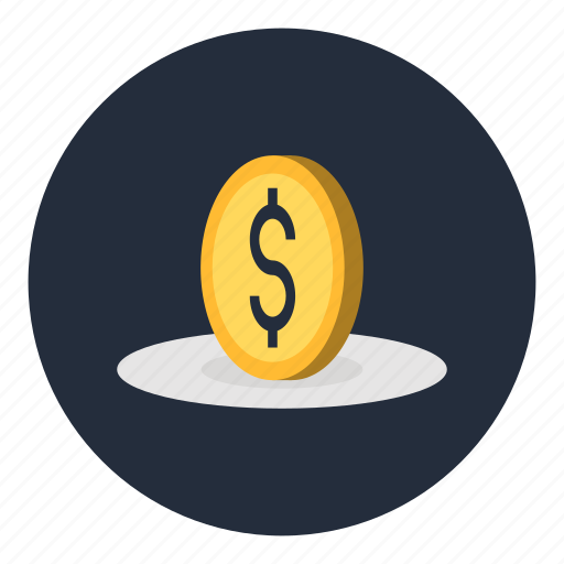 Coin, gold, money, office, plate, rich icon - Download on Iconfinder