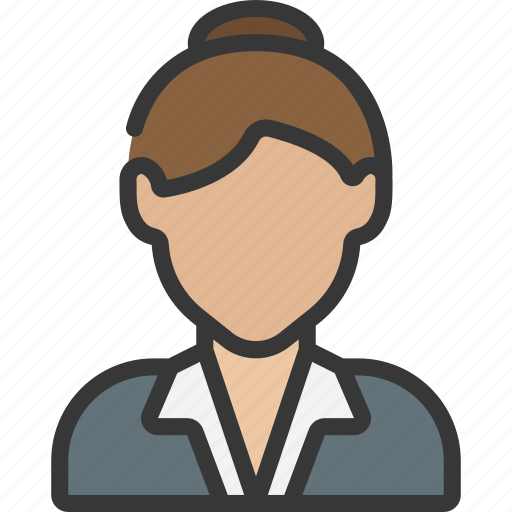 Business, woman, workplace, person, avatar icon - Download on Iconfinder