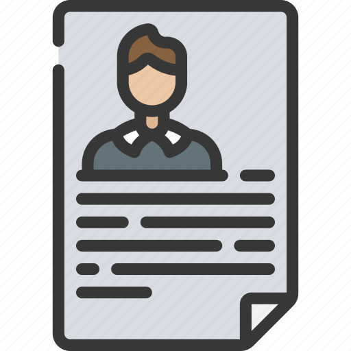 Profile, document, workplace, user icon - Download on Iconfinder