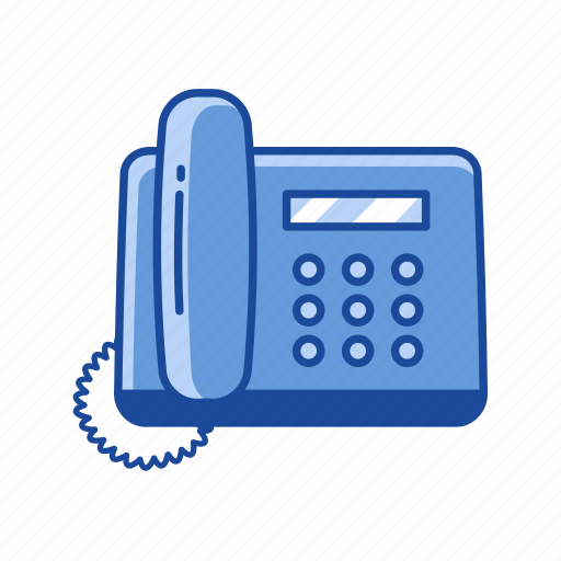Communication, landline, phone, telephone icon - Download on Iconfinder