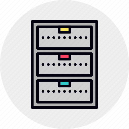 Archive, cabinet, container, database, drawer, storage icon - Download on Iconfinder
