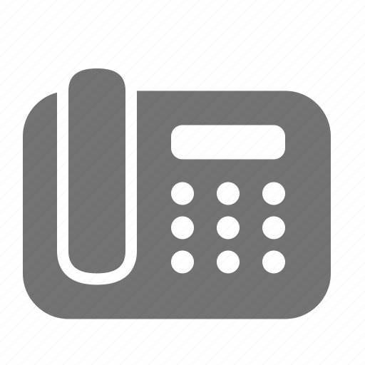 Classic, communication, contact, dial, landline, office, phone icon - Download on Iconfinder