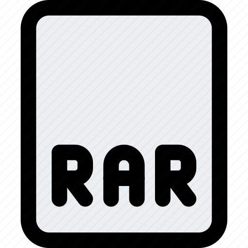 Rar, file, office, files icon - Download on Iconfinder