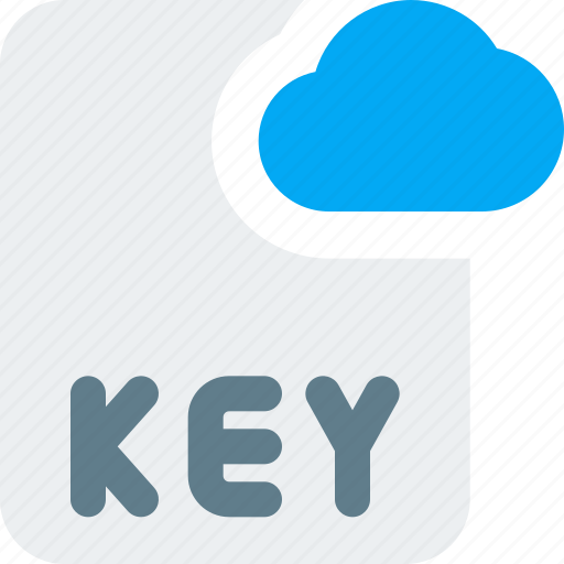 File, key, cloud, office, files icon - Download on Iconfinder