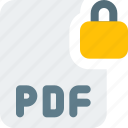file, pdf, lock, office, files