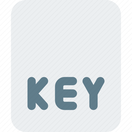 Key, file, office, files icon - Download on Iconfinder
