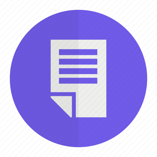 Document, office, paper, pdf icon - Download on Iconfinder