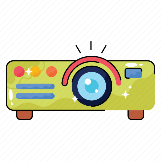 Modern, presentation, lens, video icon - Download on Iconfinder
