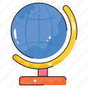 earth, globe, map, world, information