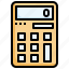 calculator, sings, technological, calculating, electronics 
