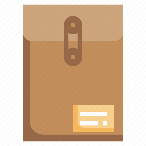 Document, envelope, messenger, package, education icon - Download on Iconfinder