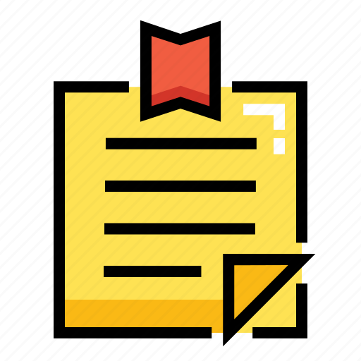 Office, note, paper, sticky, sticker, message, notice icon - Download on Iconfinder
