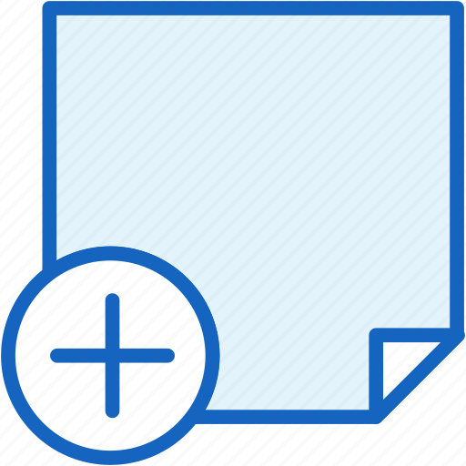 Add, office, paper, work icon - Download on Iconfinder