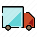 logistic, parcel, shipping, truck
