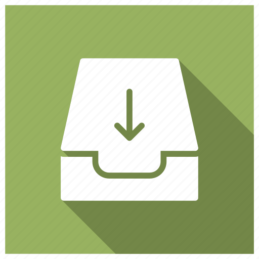 Arrow, disk, download, files icon - Download on Iconfinder