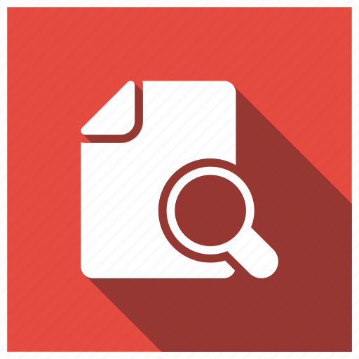 Empty, file, find, search icon - Download on Iconfinder