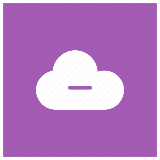 Cloud, computing, erase, minus icon - Download on Iconfinder
