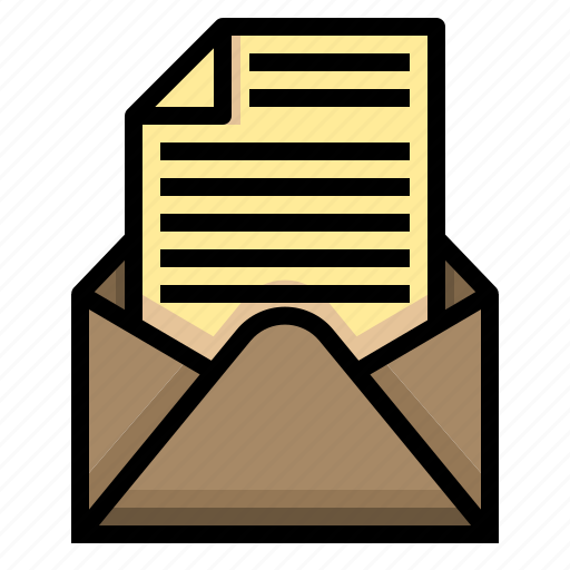 Email, envelope, letter, mail, message, office, stationary icon - Download on Iconfinder