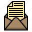 email, envelope, letter, mail, message, office, stationary 