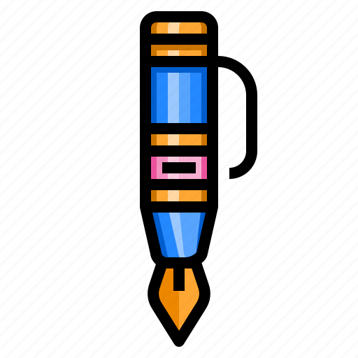 Document, fountain pen, office, pen, pencil, stationary, writing icon - Download on Iconfinder