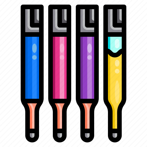 Ball, office, pen, refill, stationary icon - Download on Iconfinder