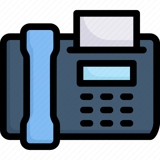 Business, company, document, office, stationery, telephone fax, working icon - Download on Iconfinder