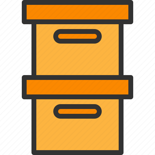 Archive, box, document, office, stationery, storage icon - Download on Iconfinder