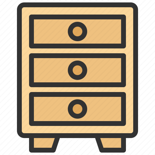 Archive, cabinet, drawer, furniture, storage icon - Download on Iconfinder