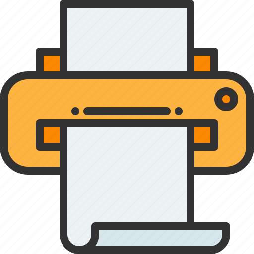 Device, electronics, output, print, printer icon - Download on Iconfinder