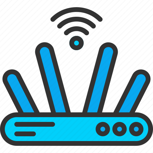 Connection, lan, router, signal, wifi icon - Download on Iconfinder