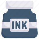 business, company, ink, inkpot, office, stationery, working