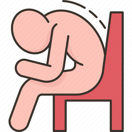 Sedentary, lifestyle, lazy, tired, inactive icon - Download on Iconfinder