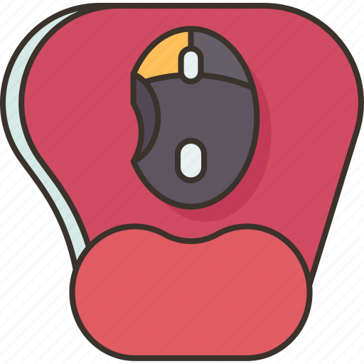 Wrist, rest, mouse, pad, support icon - Download on Iconfinder