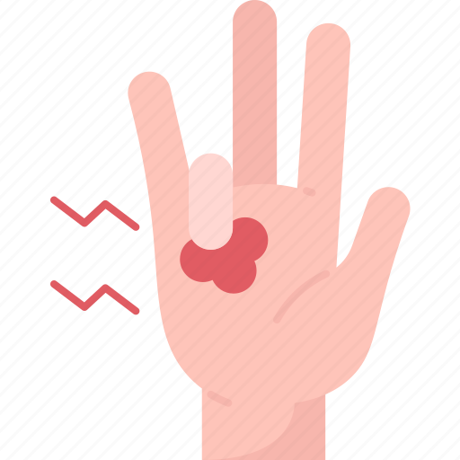 Finger, trigger, tendon, bending, diagnosis icon - Download on Iconfinder