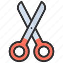 scissors, cut, cutting, barber