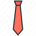 tie, necktie, office tie, dress