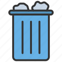 trash, recycle bin, waste, garbage