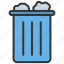 trash, recycle bin, waste, garbage 