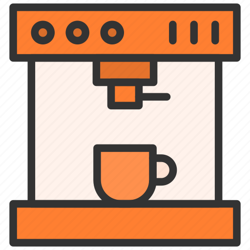 Coffee machine, coffee maker, vending, black coffee icon - Download on Iconfinder