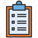 clipboard, task list, checklist, to do