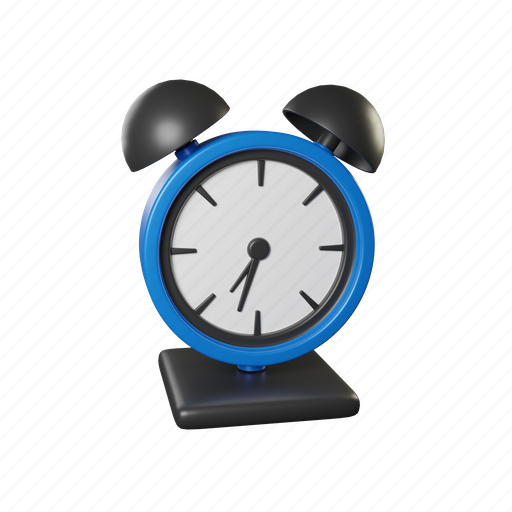 Waker, oclock, alarm, timer, date 3D illustration - Download on Iconfinder