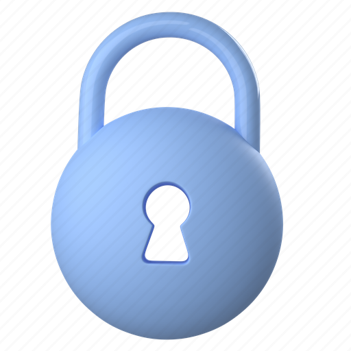 Security, protection, privacy, lock, login, key, password 3D illustration - Download on Iconfinder
