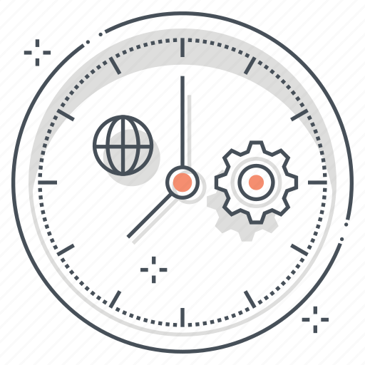 Clock, hour, minute, office, stationary, time, tool icon - Download on Iconfinder