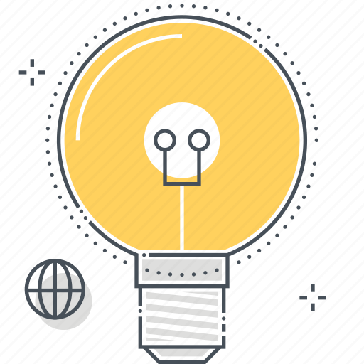 Bulb, creativity, idea, lamp, light, office, stationary icon - Download on Iconfinder