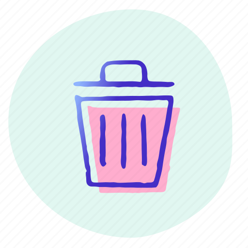 Bin, can, delete, recycle, trash, trashcan, remove icon - Download on Iconfinder