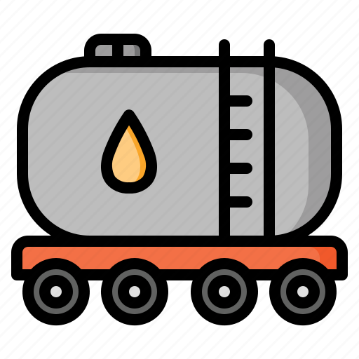 Fuel, oil, petrol, tanker, industry, vehicle, tank icon - Download on Iconfinder