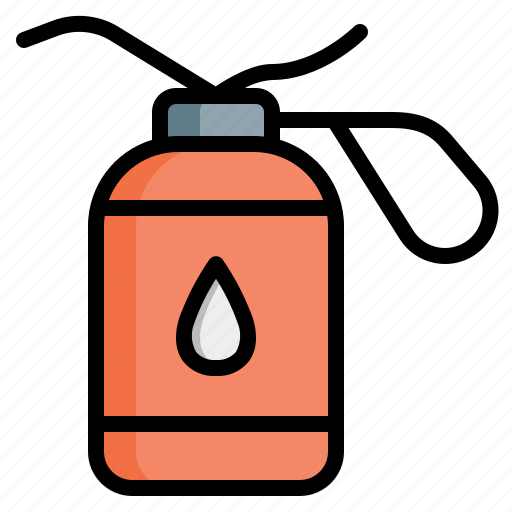 Automotive, can, lubricant, oil, bottle, oiler, petroleum icon - Download on Iconfinder