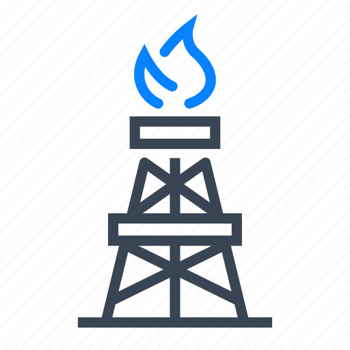 Derrick, oil, gas, rig icon - Download on Iconfinder