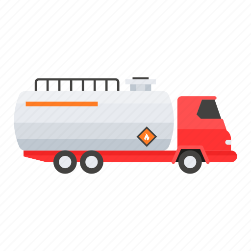 Oil tanker, oil shipping, truck, vehicle, oil, tranportation icon - Download on Iconfinder